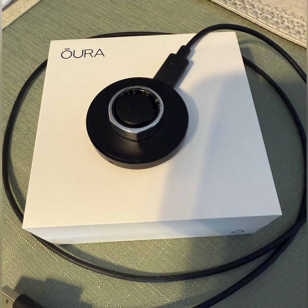 Oura Gen3 Heritage Silver Ring